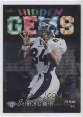 1998 Topps Chrome - Hidden Gems #HG4 - Shannon Sharpe