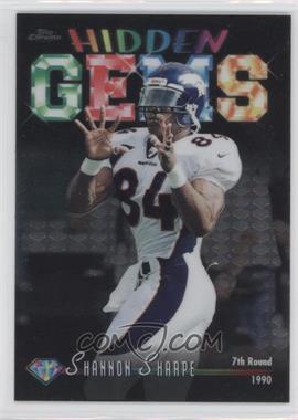 1998 Topps Chrome - Hidden Gems #HG4 - Shannon Sharpe