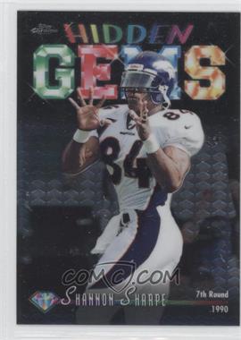 1998 Topps Chrome - Hidden Gems #HG4 - Shannon Sharpe