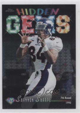 1998 Topps Chrome - Hidden Gems #HG4 - Shannon Sharpe