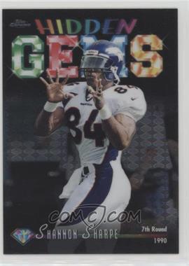 1998 Topps Chrome - Hidden Gems #HG4 - Shannon Sharpe