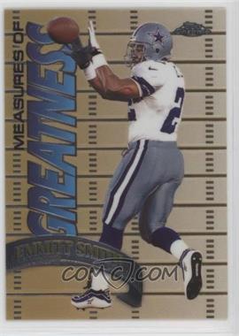 1998 Topps Chrome - Measures of Greatness #MG12 - Emmitt Smith