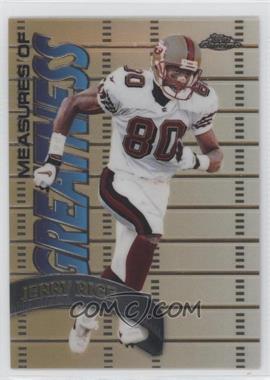 1998 Topps Chrome - Measures of Greatness #MG3 - Jerry Rice