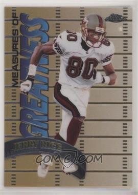 1998 Topps Chrome - Measures of Greatness #MG3 - Jerry Rice