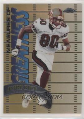 1998 Topps Chrome - Measures of Greatness #MG3 - Jerry Rice