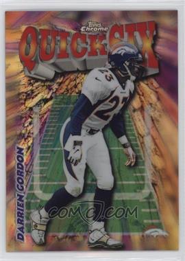 1998 Topps Chrome - Season's Best - Refractor #22 - Darrien Gordon