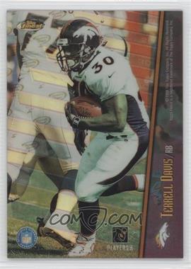 1998 Topps Finest - Mystery Finest 1 - Refractor #M34 - Terrell Davis