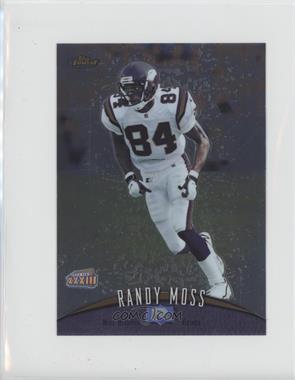 1998 Topps Finest Super Bowl Jumbos - [Base] #7 - Randy Moss