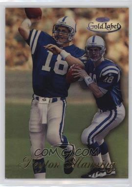 1998 Topps Gold Label - [Base] - Class 1 Black Label #20 - Peyton Manning