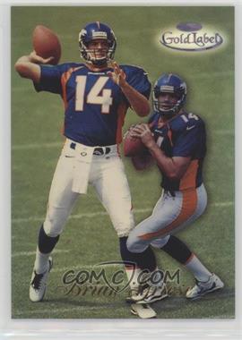 1998 Topps Gold Label - [Base] - Class 1 Black Label #39 - Brian Griese [Noted]