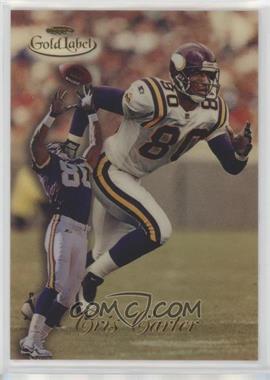 1998 Topps Gold Label - [Base] - Class 1 #63 - Cris Carter