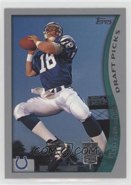 1998 Topps Season Opener - [Base] #1 - Draft Picks - Peyton Manning