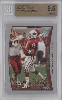 1998 Topps Season Opener - [Base] #77 - Jake Plummer [BGS 9.5 GEM MINT]