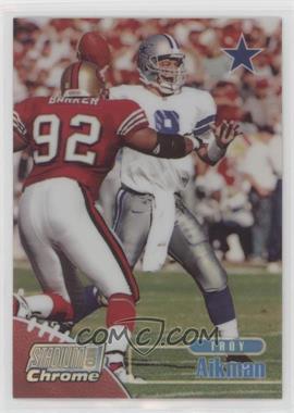 1998 Topps Stadium Club - Chrome - Refractor #SCC17 - Troy Aikman