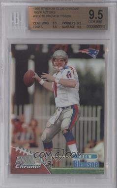 1998 Topps Stadium Club - Chrome - Refractor #SCC18 - Drew Bledsoe [BGS 9.5 GEM MINT]