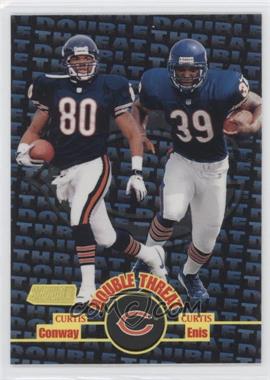 1998 Topps Stadium Club - Double Threat #DT2 - Curtis Conway, Curtis Enis