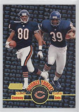 1998 Topps Stadium Club - Double Threat #DT2 - Curtis Conway, Curtis Enis