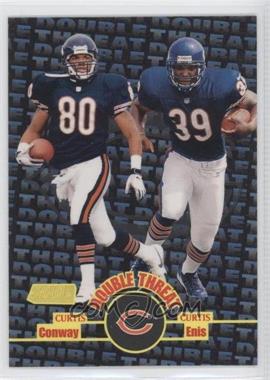 1998 Topps Stadium Club - Double Threat #DT2 - Curtis Conway, Curtis Enis