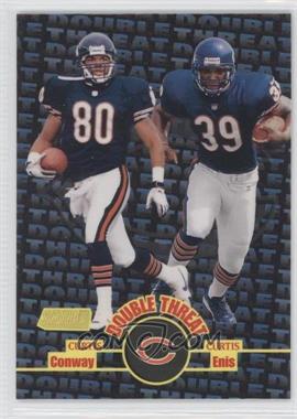 1998 Topps Stadium Club - Double Threat #DT2 - Curtis Conway, Curtis Enis