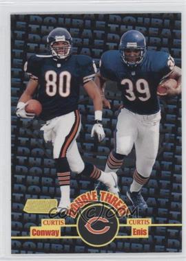 1998 Topps Stadium Club - Double Threat #DT2 - Curtis Conway, Curtis Enis