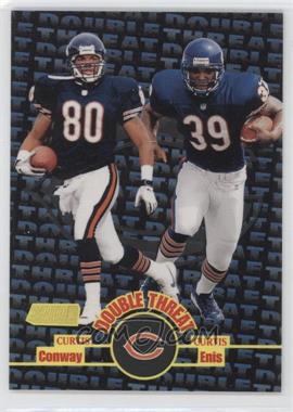 1998 Topps Stadium Club - Double Threat #DT2 - Curtis Conway, Curtis Enis