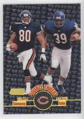 1998 Topps Stadium Club - Double Threat #DT2 - Curtis Conway, Curtis Enis