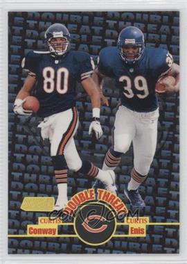 1998 Topps Stadium Club - Double Threat #DT2 - Curtis Conway, Curtis Enis