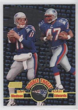 1998 Topps Stadium Club - Double Threat #DT3 - Drew Bledsoe, Robert Edwards