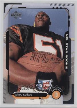 1998 Upper Deck - [Base] #11 - Takeo Spikes