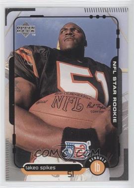 1998 Upper Deck - [Base] #11 - Takeo Spikes