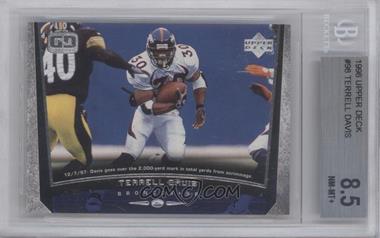 1998 Upper Deck - [Base] #98.1 - Terrell Davis [BGS 8.5 NM‑MT+]