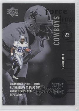 1998 Upper Deck - Define the Game #DG12 - Emmitt Smith