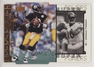 1998 Upper Deck - Super Powers - Bronze Die-Cut #S10 - Kordell Stewart /100