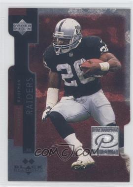 1998 Upper Deck Black Diamond - Premium Cut - Double Diamond #PC17 - Napoleon Kaufman