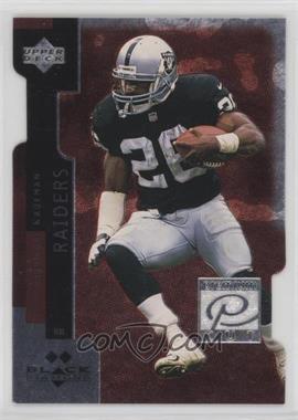 1998 Upper Deck Black Diamond - Premium Cut - Double Diamond #PC17 - Napoleon Kaufman