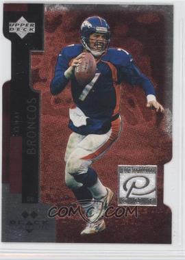 1998 Upper Deck Black Diamond - Premium Cut - Double Diamond #PC7 - John Elway