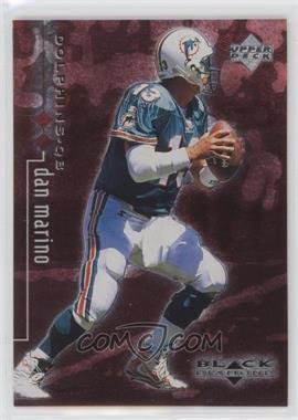 1998 Upper Deck Black Diamond Rookie Edition - [Base] - Double Diamond #43 - Dan Marino /3000