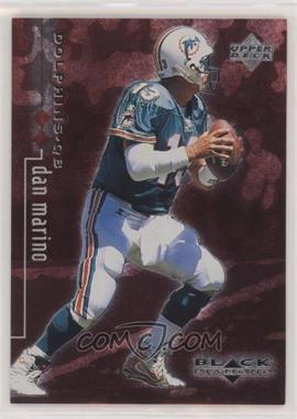 1998 Upper Deck Black Diamond Rookie Edition - [Base] - Double Diamond #43 - Dan Marino /3000