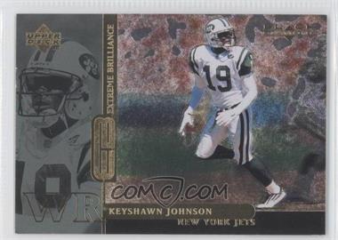 1998 Upper Deck Black Diamond Rookie Edition - Extreme Brilliance #B18 - Keyshawn Johnson /19