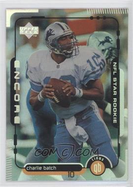 1998 Upper Deck Encore - [Base] #30 - Charlie Batch