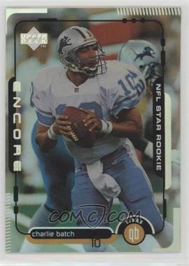 1998 Upper Deck Encore - [Base] #30 - Charlie Batch