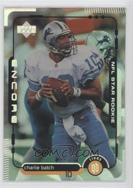 1998 Upper Deck Encore - [Base] #30 - Charlie Batch