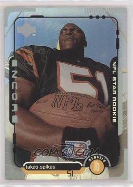 1998 Upper Deck Encore - [Base] #9 - Takeo Spikes