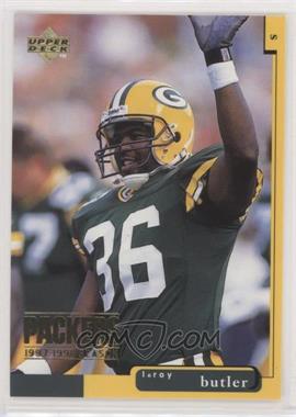 1998 Upper Deck Green Bay Packers - 1997-98 Season #GB15 - LeRoy Butler