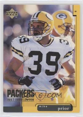 1998 Upper Deck Green Bay Packers - 1997-98 Season #GB18 - Mike Prior [EX to NM]