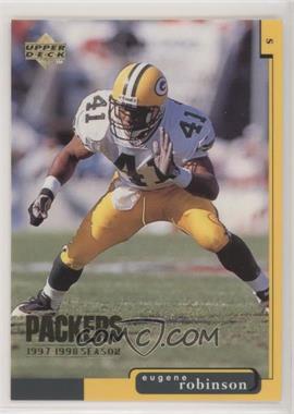1998 Upper Deck Green Bay Packers - 1997-98 Season #GB19 - Eugene Robinson