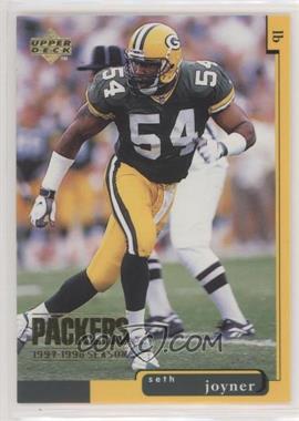 1998 Upper Deck Green Bay Packers - 1997-98 Season #GB25 - Seth Joyner
