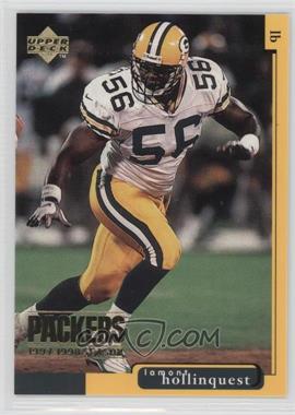 1998 Upper Deck Green Bay Packers - 1997-98 Season #GB27 - Lamont Hollinquest