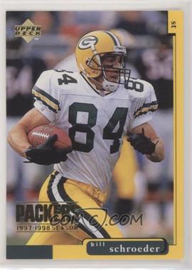 1998 Upper Deck Green Bay Packers - 1997-98 Season #GB43 - Bill Schroeder