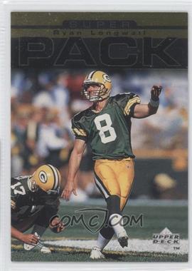 1998 Upper Deck Green Bay Packers II - ShopKo Super Pack #S5 - Ryan Longwell /350